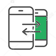 Lock with check line icon. private locker sign.